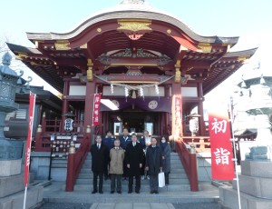 新年の安全祈願